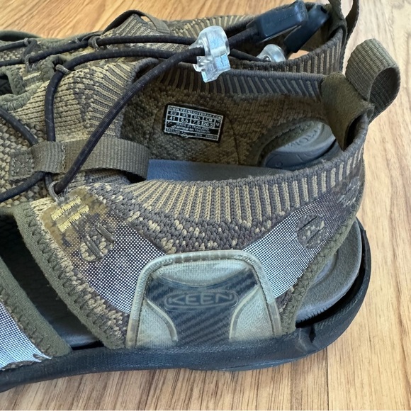 Keen Evofit One Outdoor Sandals Water Shoes Hiking Camo Brown Green 8.5 - Picture 4 of 8